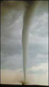 Tornado picture from new of north Texas.