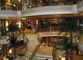 The ship's atrium in the center of everything,