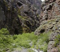 The first canyon to be called Hell's Canyon is a small one that is only about 50' wide. 