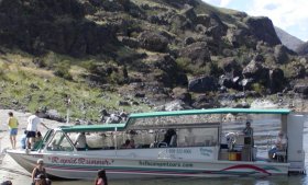 This is the boat we took for the canyon tour.