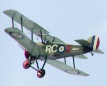 This is the last Sopwith Camel still flying. Click for a different view.