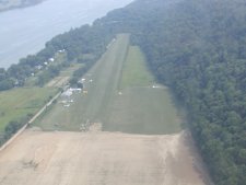 This is a picture of the field that I took from one of the visiting airplanes.