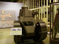 World War one tank like Patton helped to develop into the modern US armor.