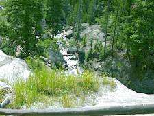 A waterfall in Rocky Mtn. Natl. Park.