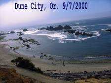 The coast at Dune City, Oregon.
