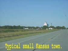 Small town in western Kansas.