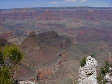 Another view into the Grand Canyon.