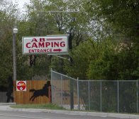 We stayed at AB Camping, not a bad park, but not great either.