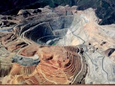 The Kennecott Mine is the largest man made structure in the world.