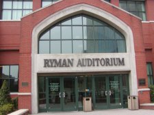 This Ryman Auditorium, the origional home of the Grand Ole Opry.