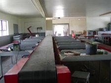 The grading room is part of the packing and shipping facility.