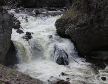 This is Firehole Falls. (click for Gabbon Falls)