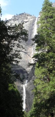 Here are upper, middle, and lower Yosemite Falls.